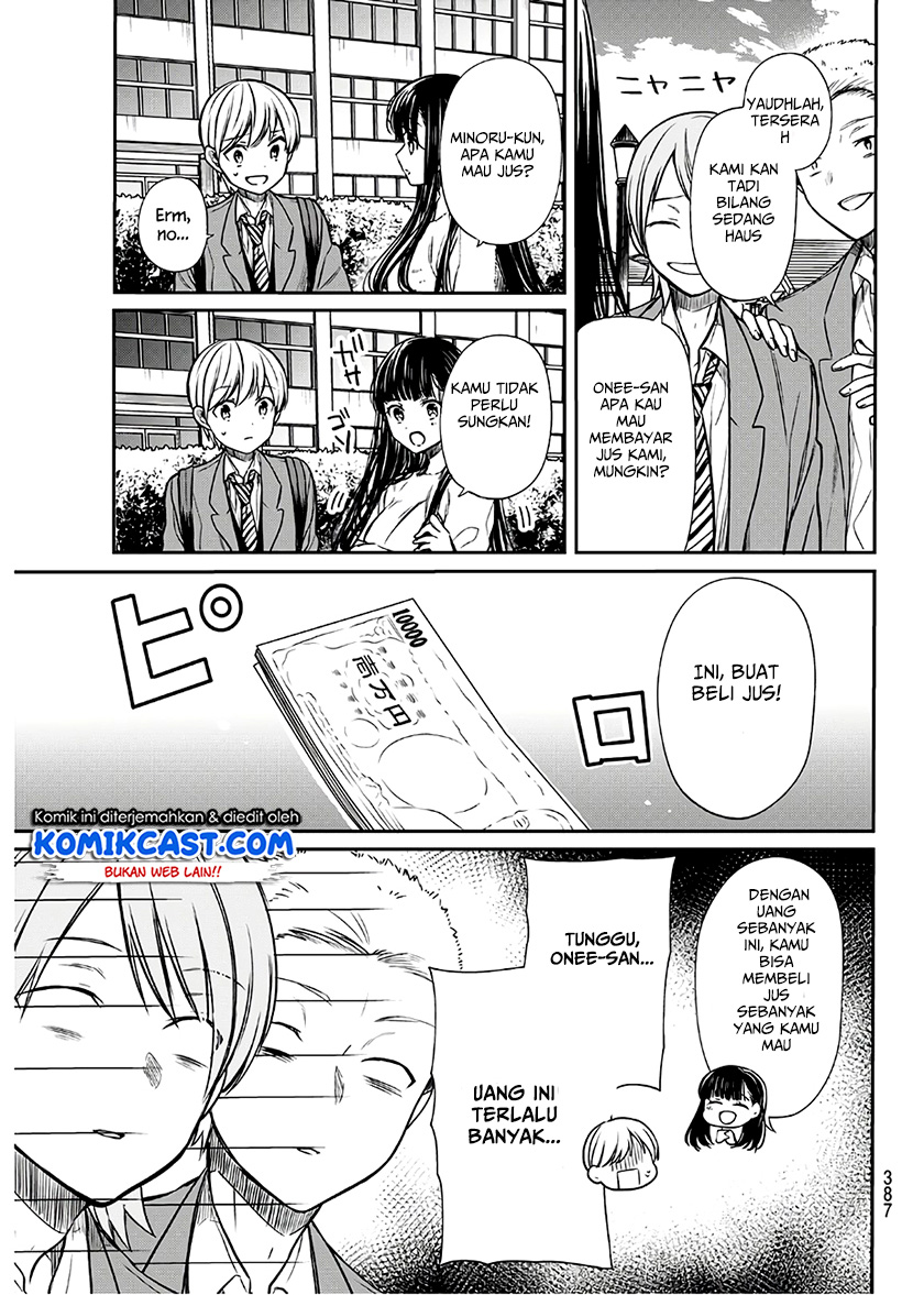 Danshi Koukousei wo Yashinaitai Onee-san no Hanashi Chapter 86 Bahasa Indonesia